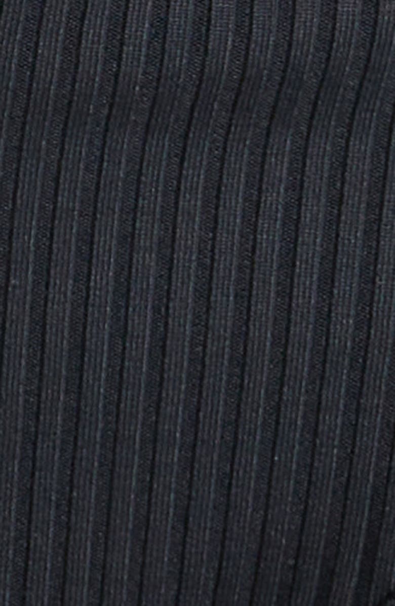 MONTCE Lulu Rib Bikini Bottoms, Alternate, color, Black Rib