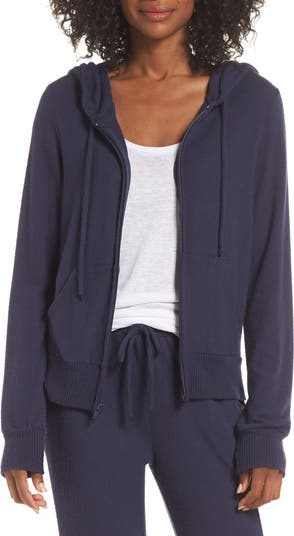 Nortey Rib Jersey Hoodie W Zipper Embroidery Hoodie Male