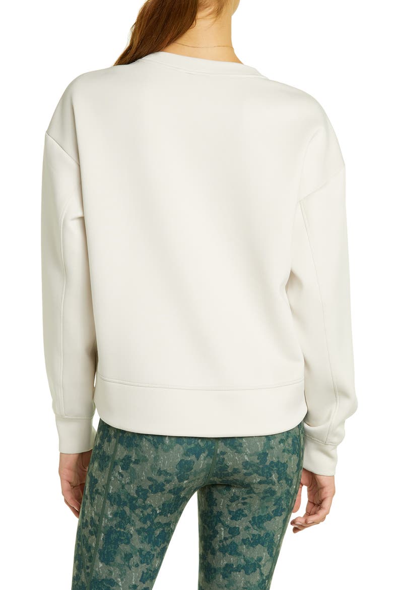 Luxe Pocket Sweatshirt, Alternate, color, GREY MOONBEAM