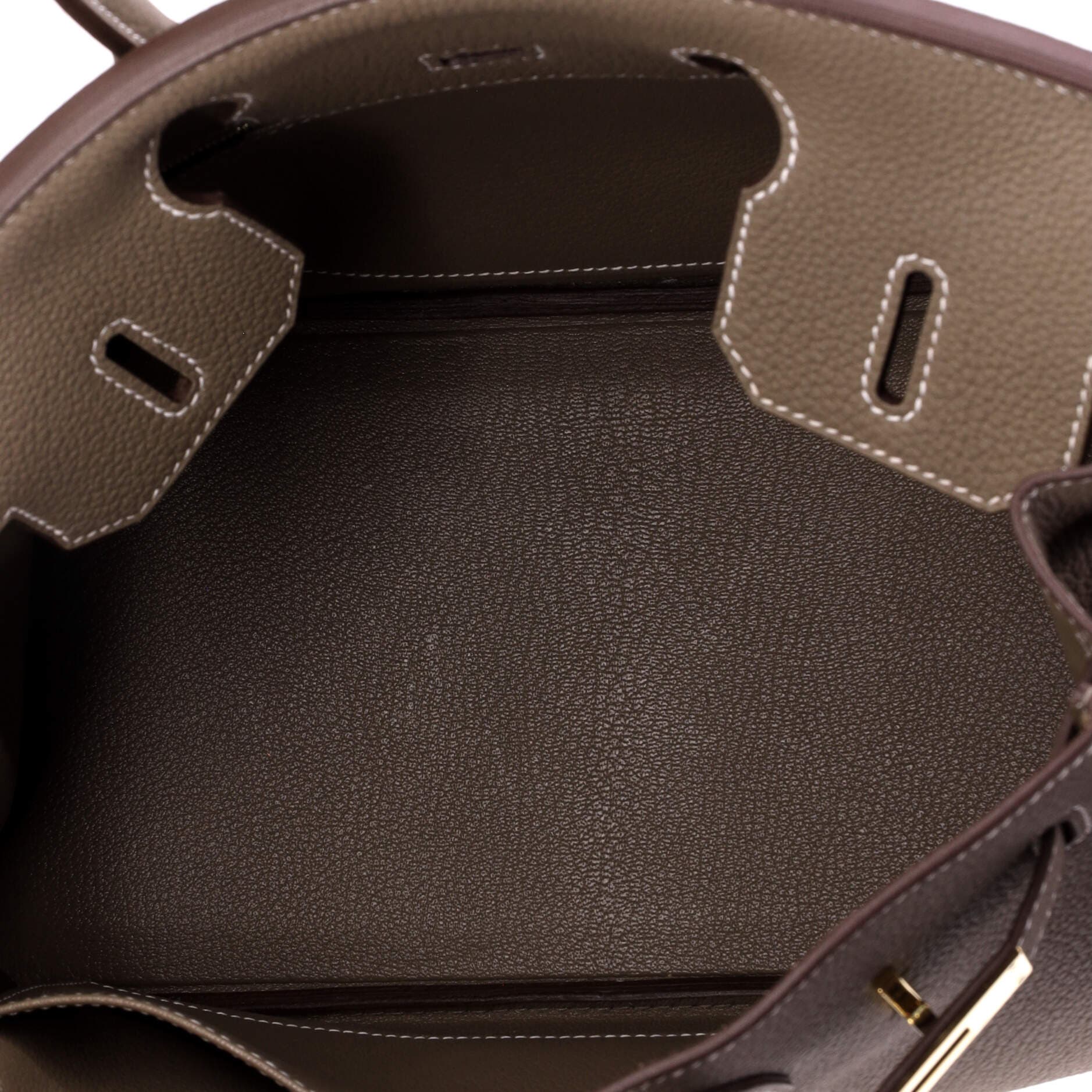 Pre-Owned Hermes Birkin Handbag Grey Togo with Gold Hardware 30, Alternate, color, Etoupe