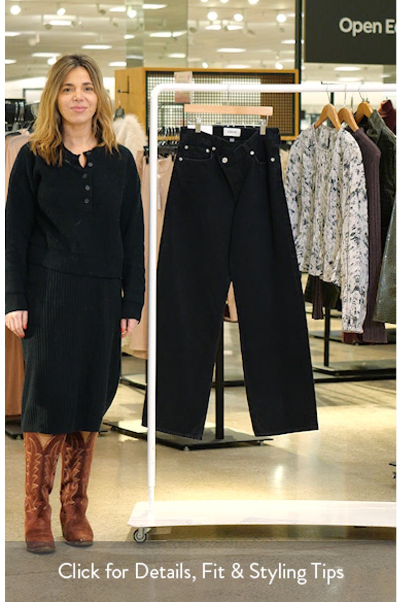 Arc Criss Cross Relaxed Jeans video