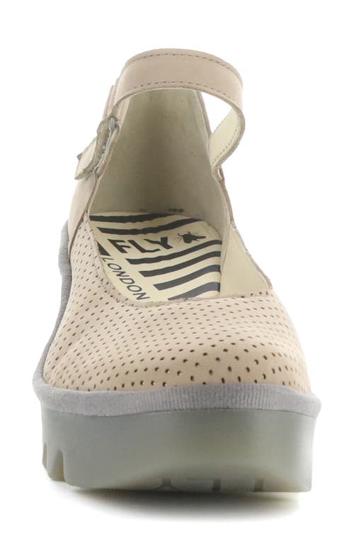 FLY LONDON FLY LONDON BAWA PLATFORM WEDGE PUMP 