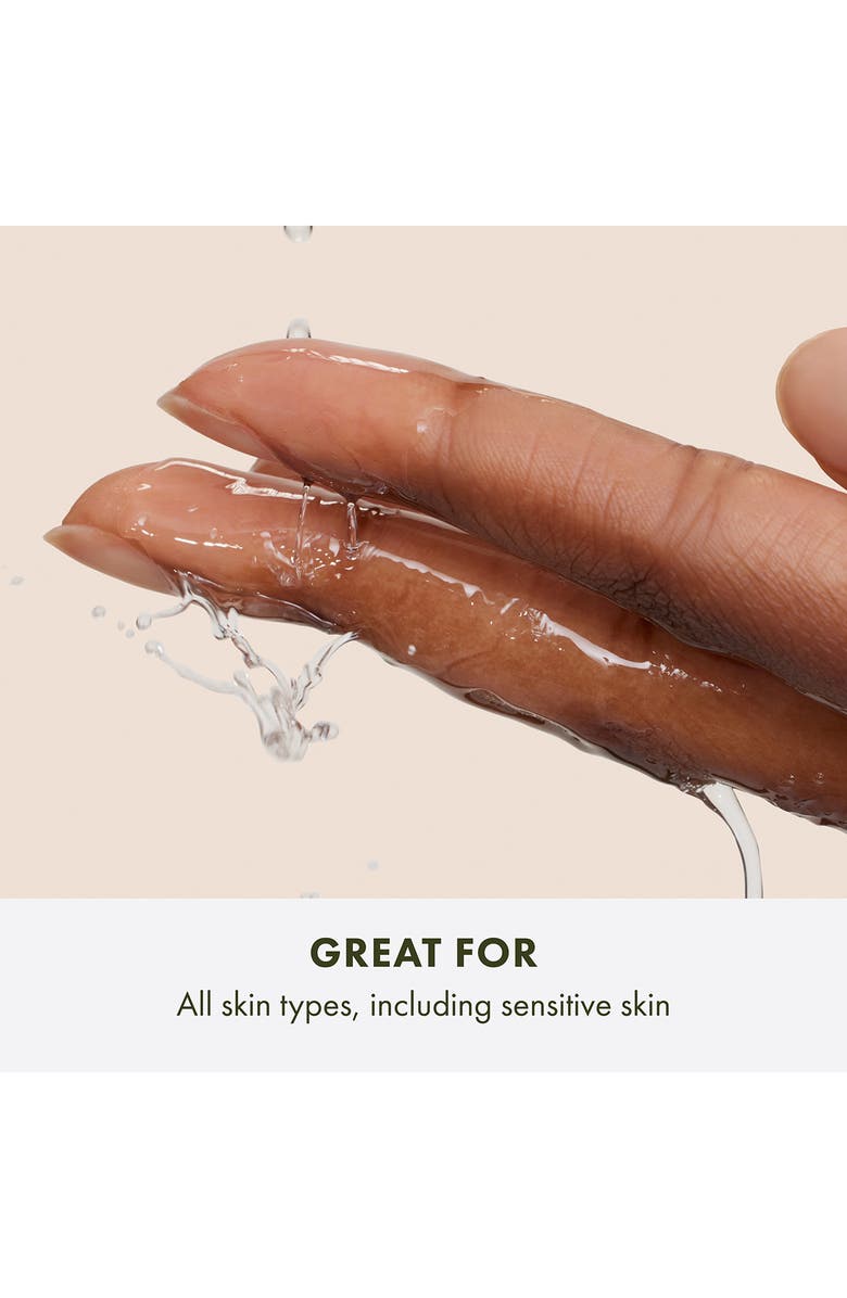 Origins Mega-Mushroom Skin Relief Micellar Cleanser, Alternate, color, 