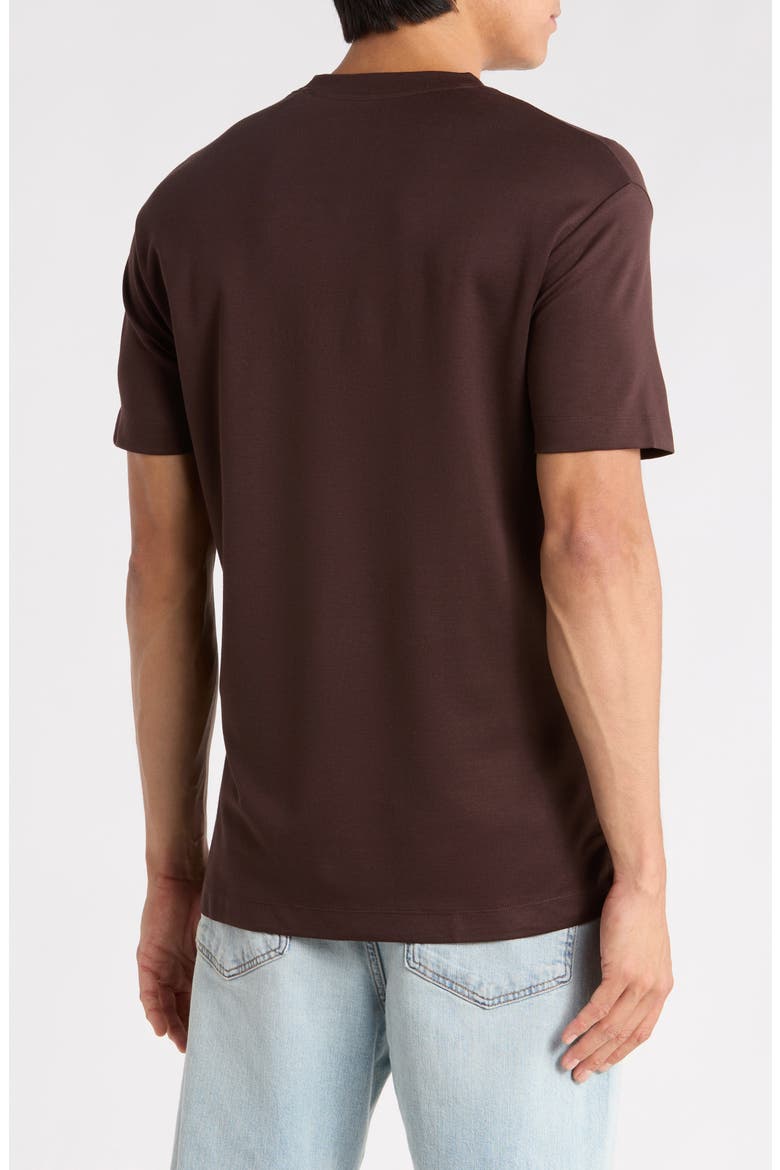 Premium Solid Dressy T-Shirt, Alternate, color, BROWN