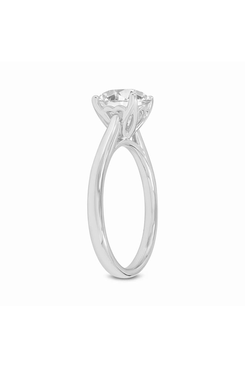 Sophia 14K White Gold Round Lab Grown Diamond Solitaire Engagement Ring - 2 ctw, Alternate, color, 14K White Gold