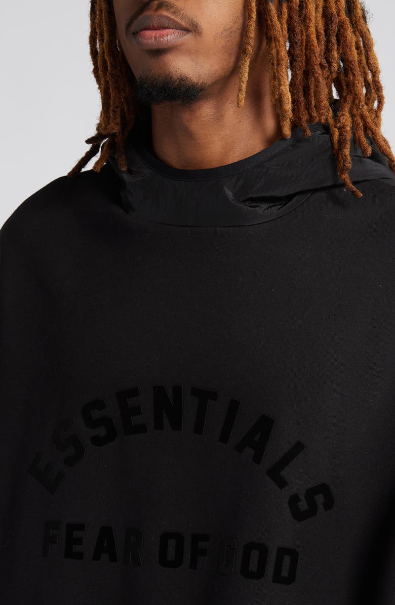 Fear of God Essentials Oversize Fleece Hoodie, Alternate, color,