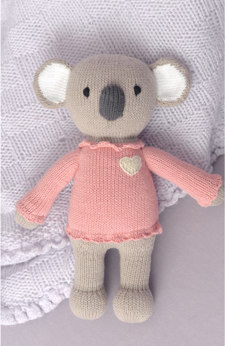 Melange Collection Pink Valentine Koala, Alternate, color, Pink