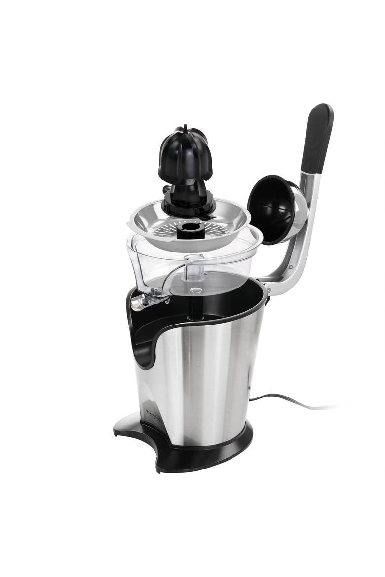 Stainless Steel Electric Citrus Juicer, Alternate, color, Grey