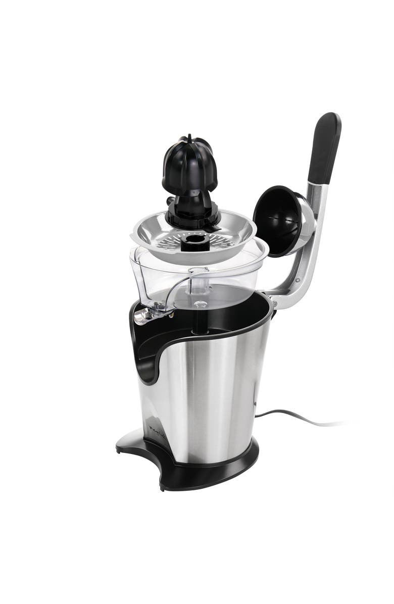 Megachef Stainless Steel Electric Citrus Juicer, Alternate, color, Grey