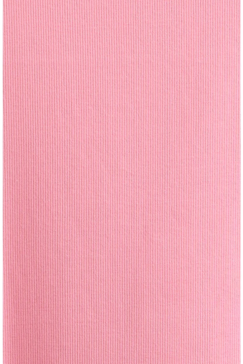 Kids' Open Back Cotton Blend Rib Dress, Alternate, color, PINK DRINK