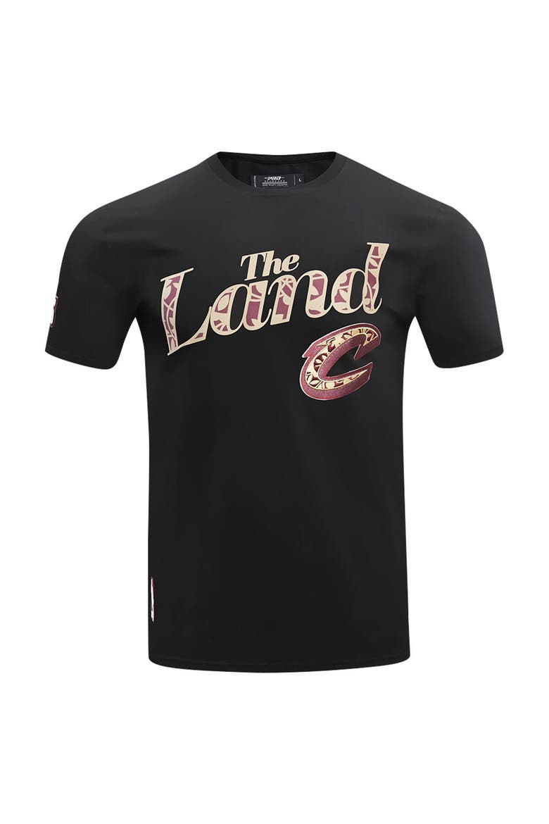 Men's Pro Standard Black Cleveland Cavaliers 2023 City Edition T-Shirt, Alternate, color, Black