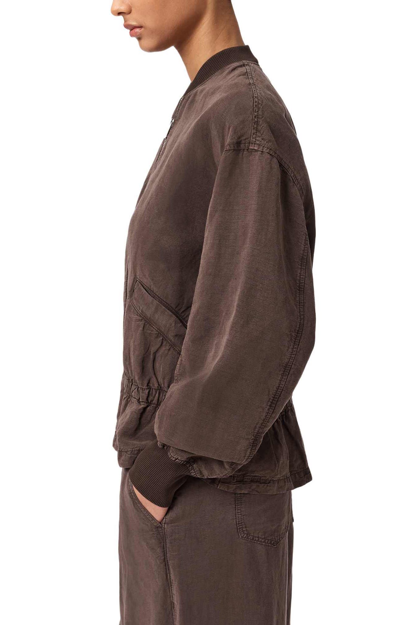 Женские куртки AllSaints Sofi Bomber Jacket — фото 3