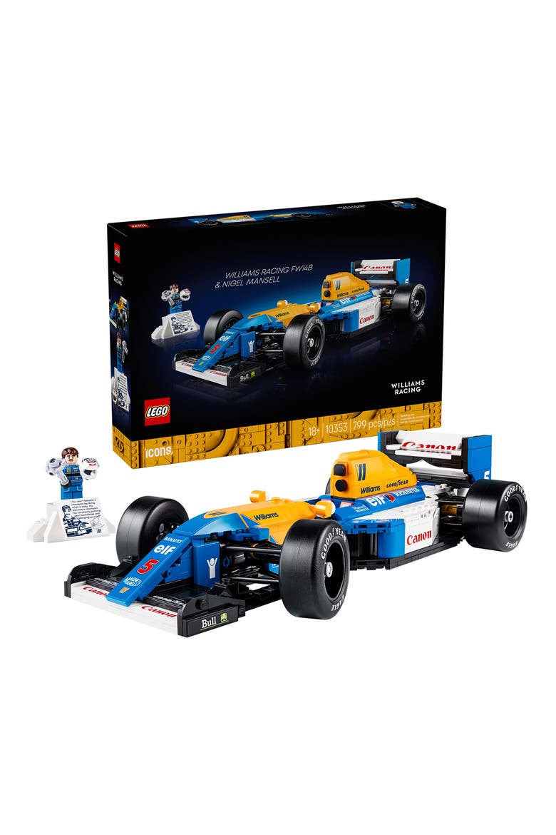 Williams Racing FW14B & Nigel Mansell 10353 Building Set, Alternate, color, MULTI
