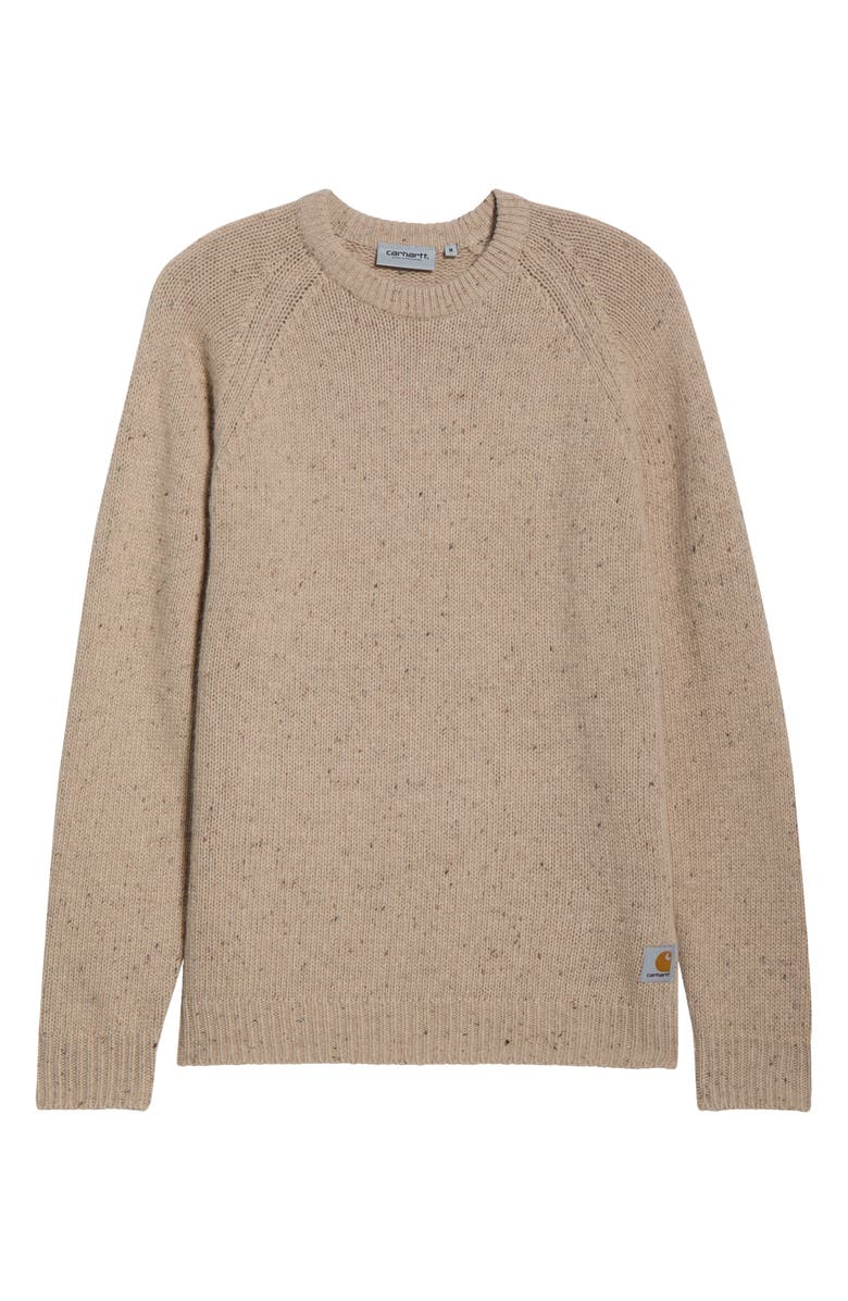 Carhartt Work In Progress Anglistic Sweater, Alternate, color, Speckled Fleur De Sel