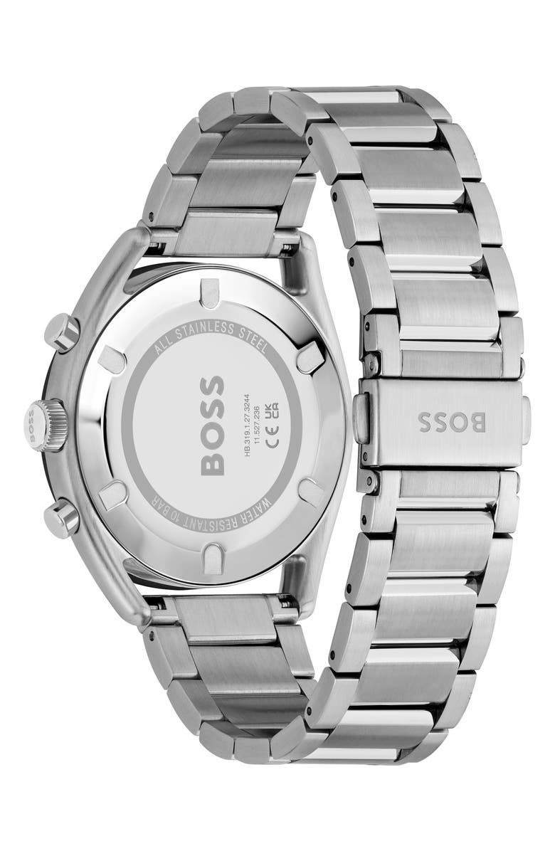BOSS Top Bracelet Chronograph Watch, Alternate, color, 