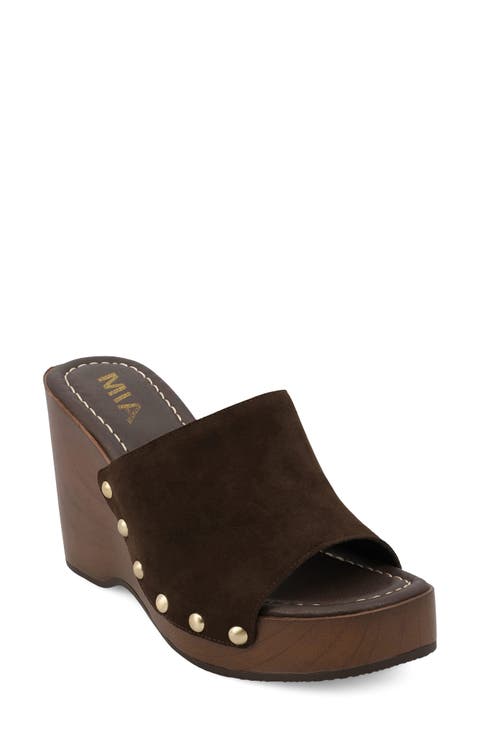 Estefany Wedge Mule