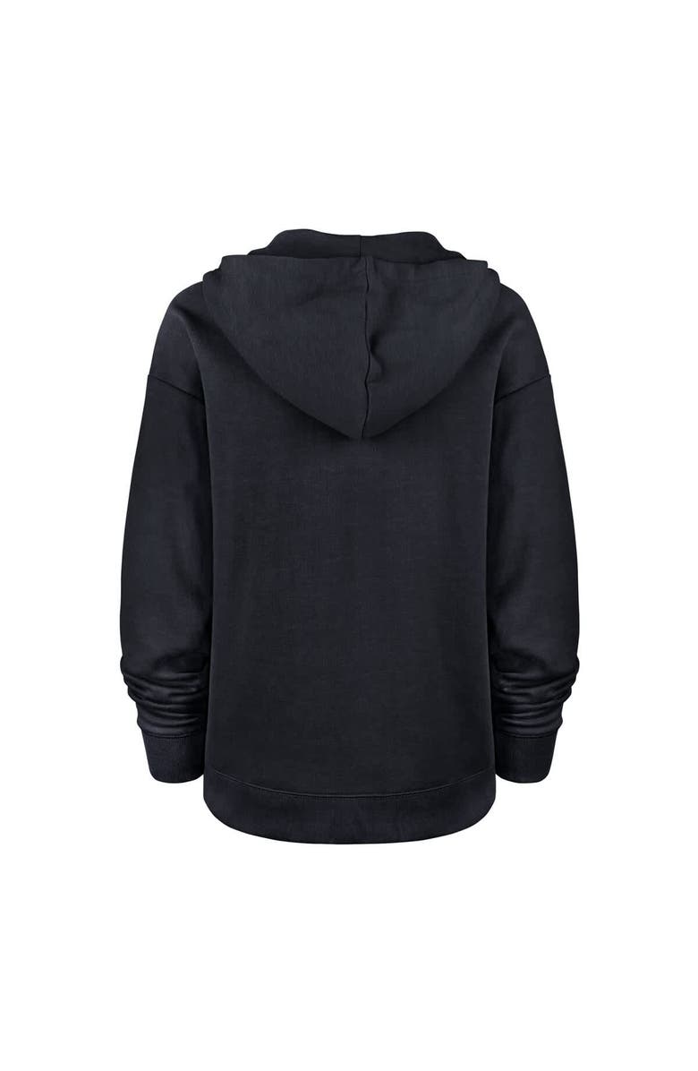 '47 Women's '47 Navy Detroit Lions Plus Size Clarity Kennedy Pullover Hoodie, Alternate, color,