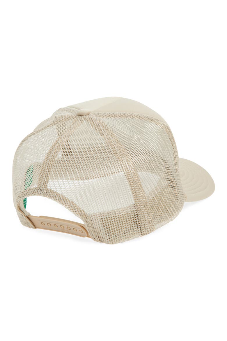 I'd Rather Be Barefoot at the Beach Trucker Hat, Alternate, color, TAN