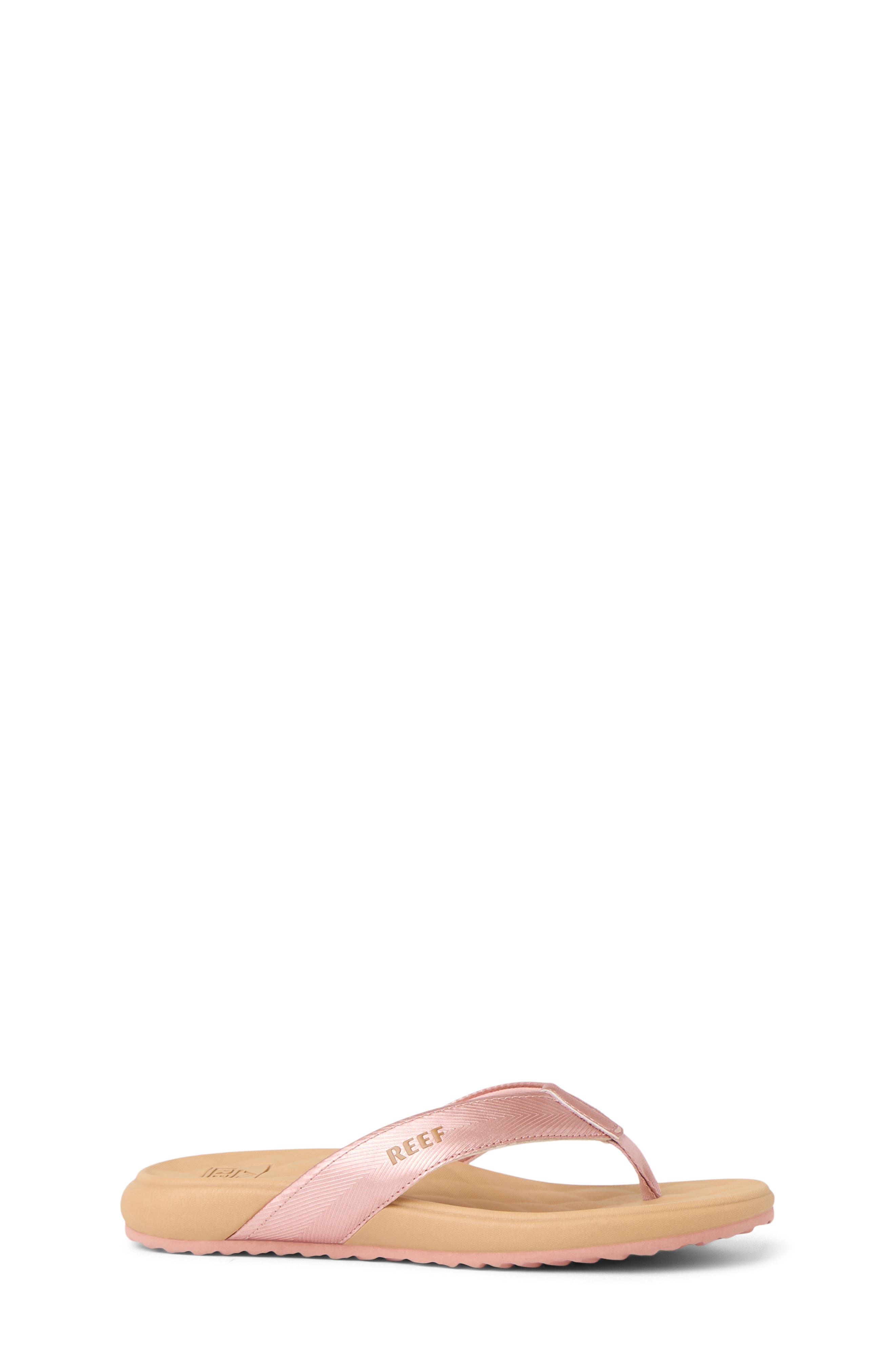 Kids' Cushion Harmony Flip Flop, Alternate, color, PASTEL PINK