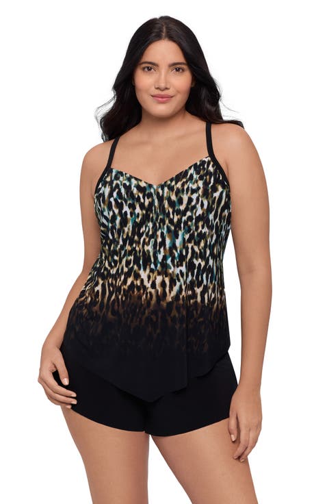 Hank Handkerchief Tankini Swimsuit Top