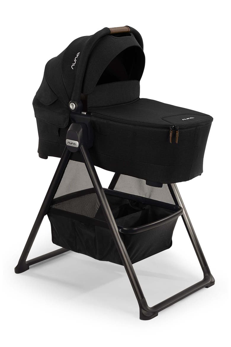 lytl series™ bassinet + stand, Main, color, CAVIAR/COGNAC
