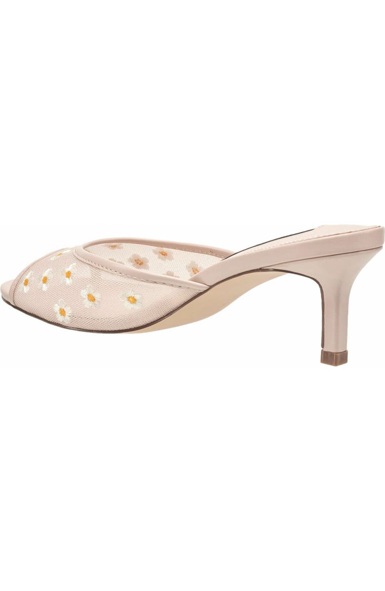 French Connection Nancy Mesh Embroidered Kitten Heel, Alternate, color, Nude