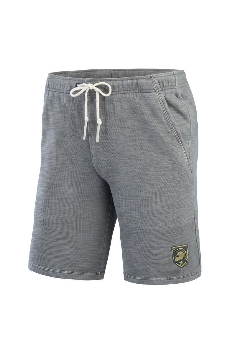 Tommy Bahama Men's Tommy Bahama Gray Army Black Knights Tobago Bay Tri-Blend Shorts, Alternate, color,