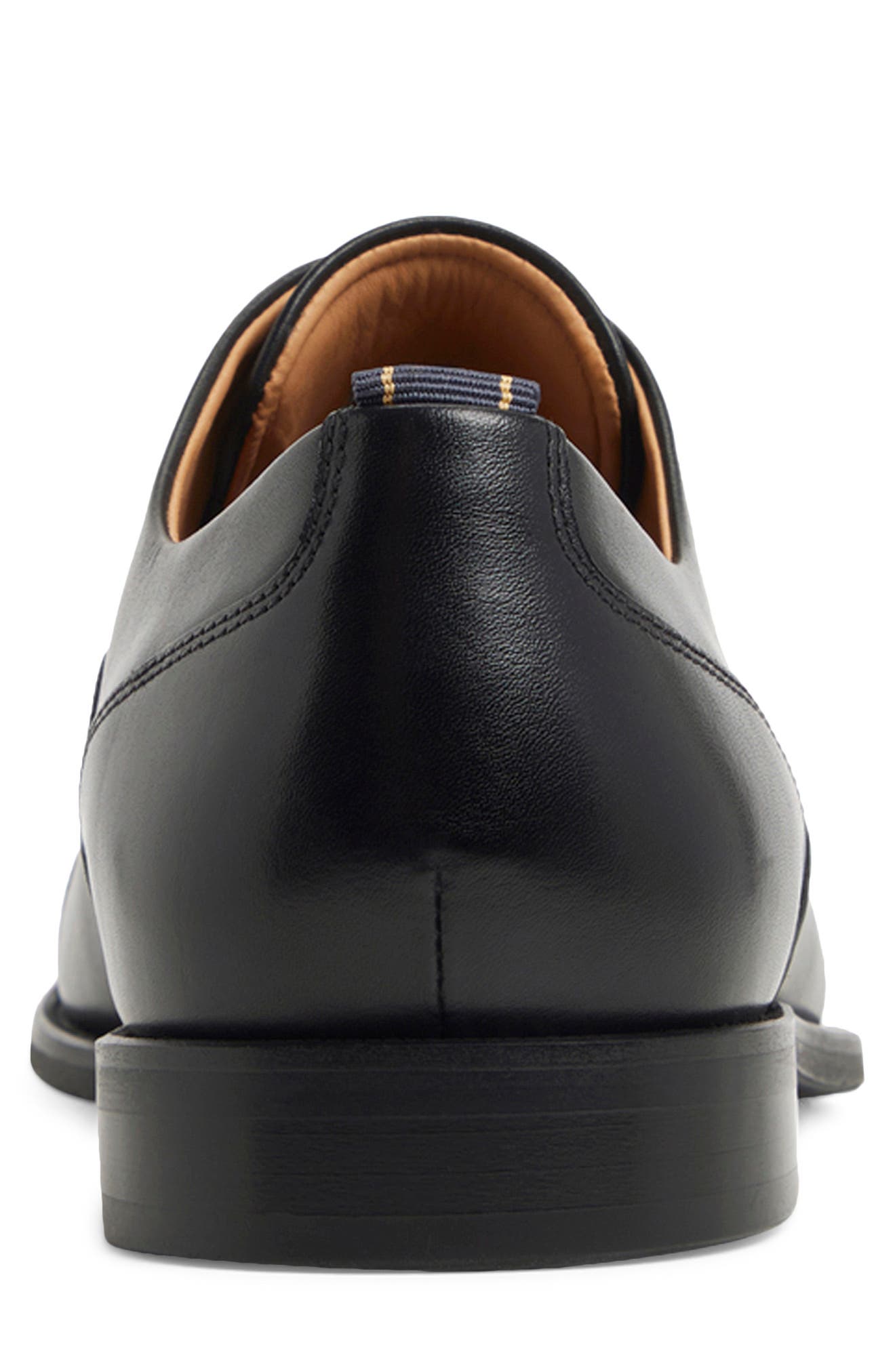 Brooks Brothers Cassel Cap Toe Oxford, Alternate, color, Black