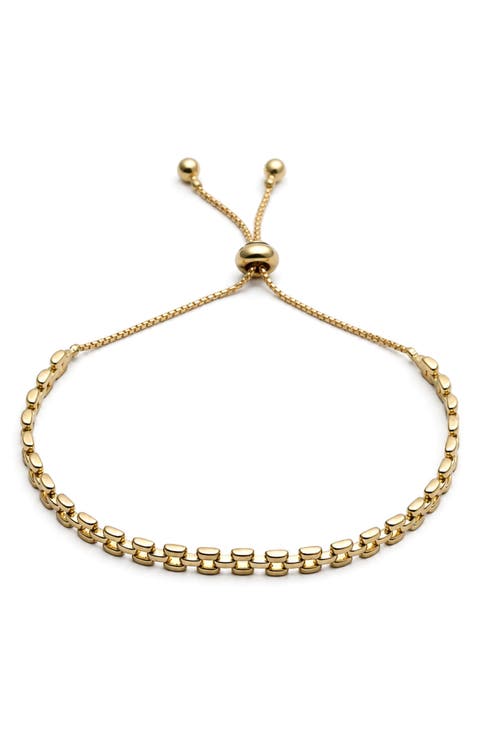 Dainty Panthera Slider Bracelet