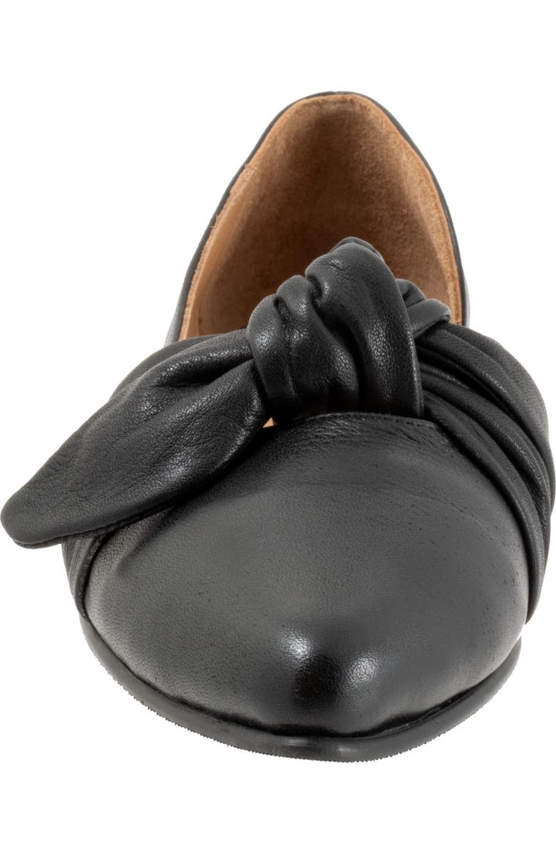 Bueno Ivory Half d'Orsay Pointed Toe Flat, Alternate, color,