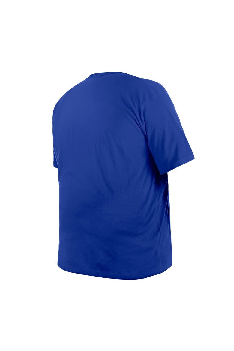 Men's New Era Royal New England Patriots Big & Tall Helmet Historic Mark T-Shirt, Alternate, color, Royal