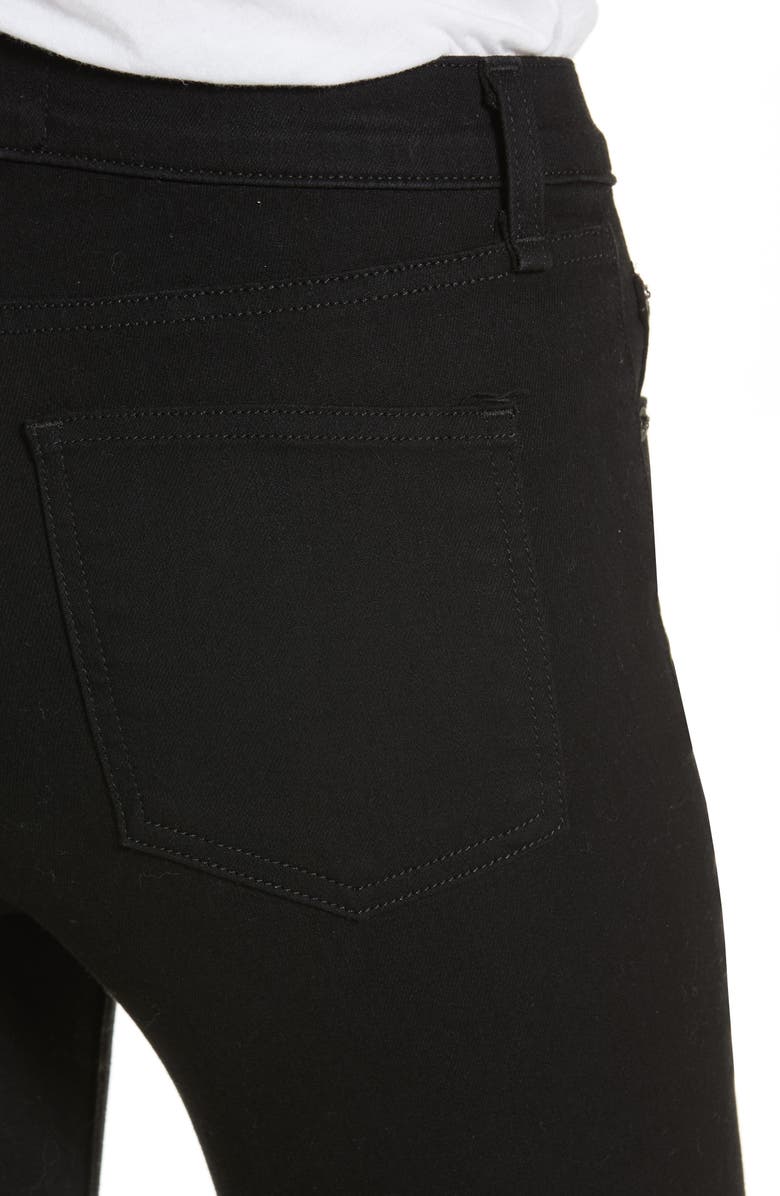 Veronica Beard Debbie Exposed Fly Skinny Jeans, Alternate, color,