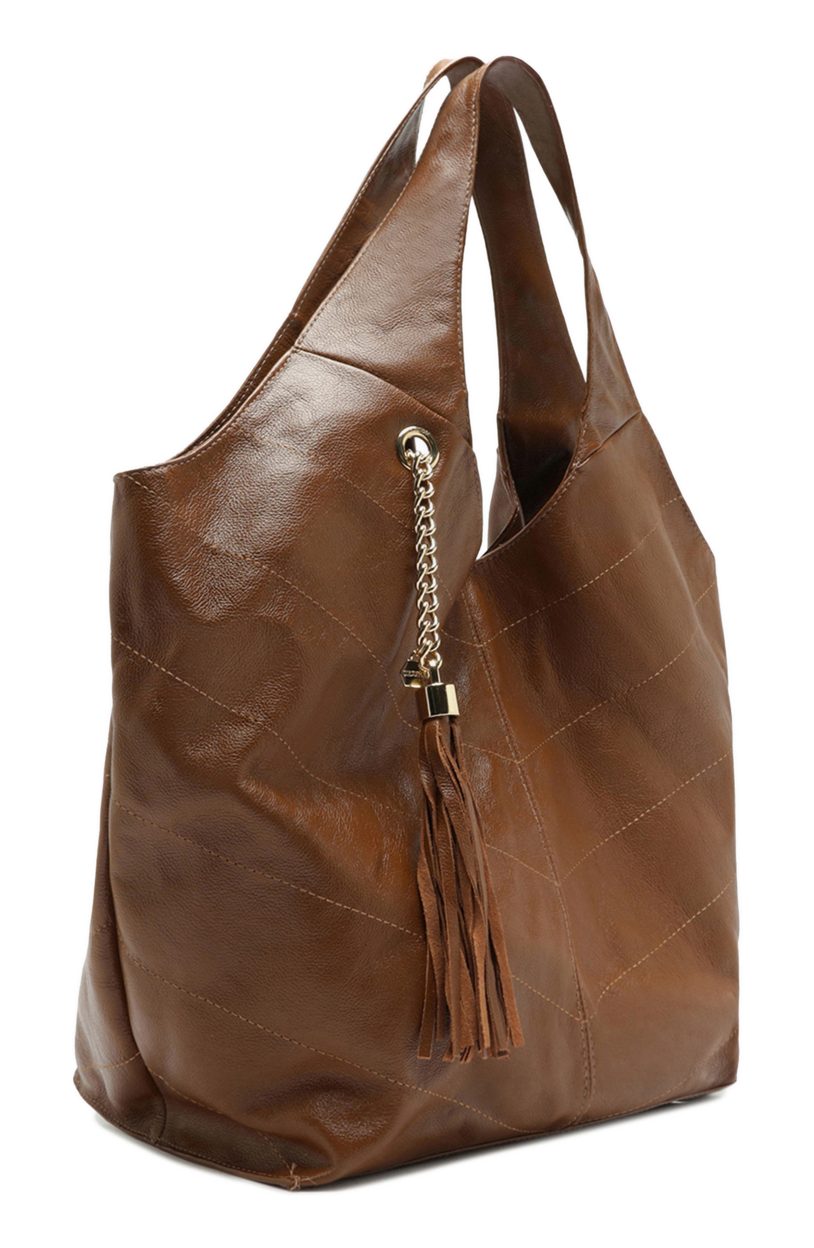 Arezzo Large Sonya Leather Hobo, Alternate, color, 