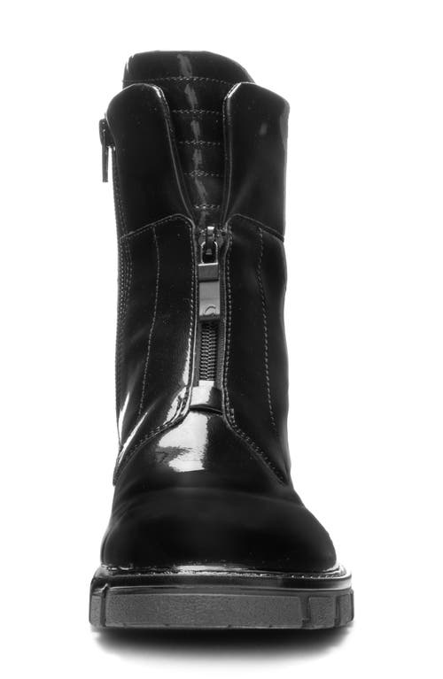 Ara Deon Leather Bootie In Black