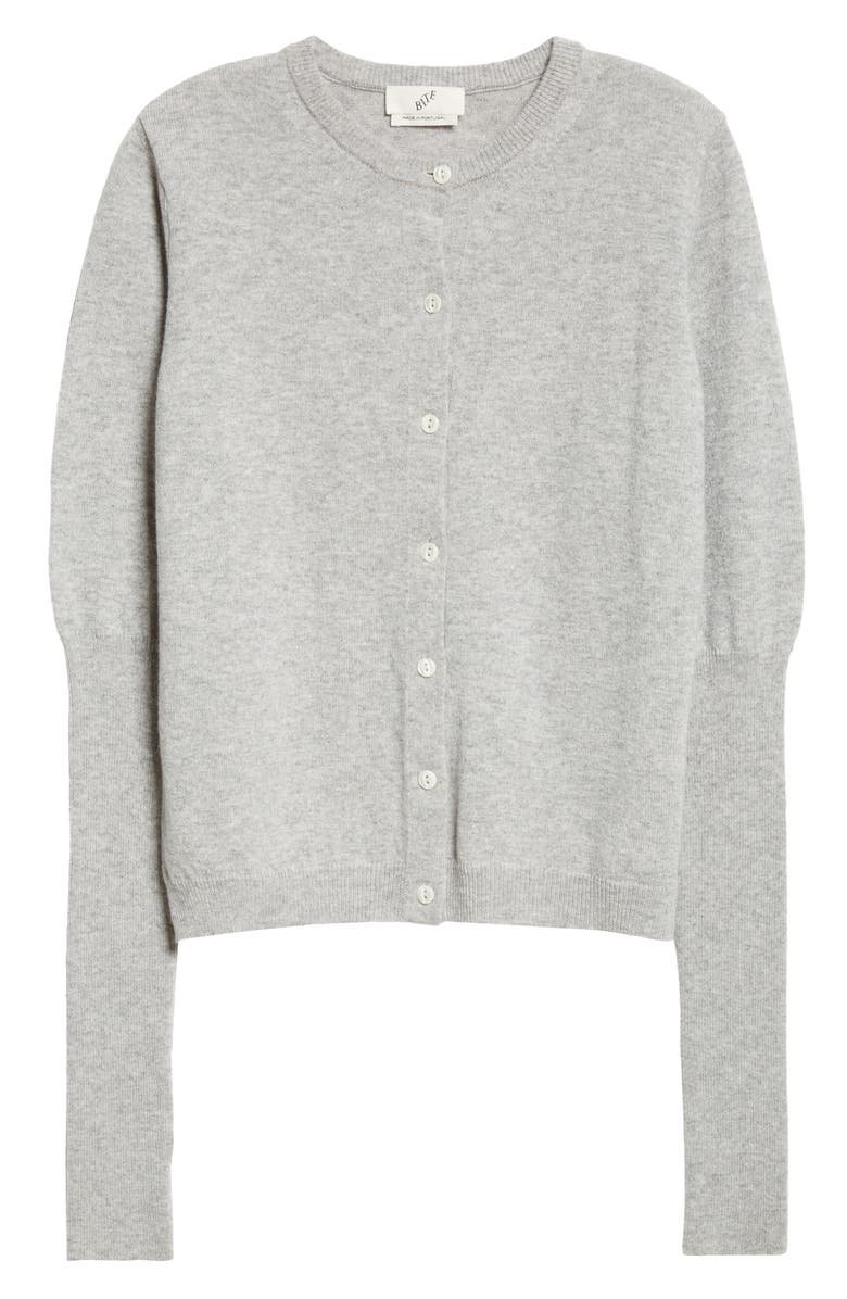 BITE Studios Cashmere Rib Cardigan, Alternate, color, 