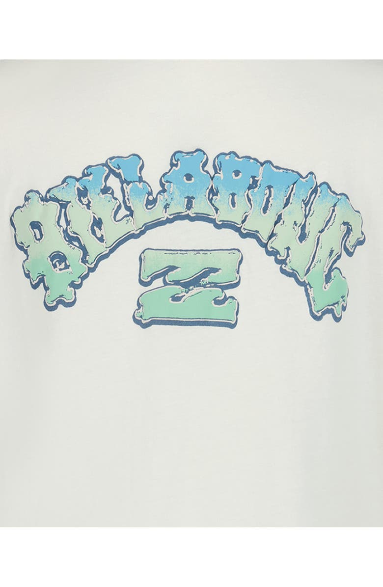 Billabong Kids' Arch Wax Logo Graphic T-Shirt, Alternate, color, Off White