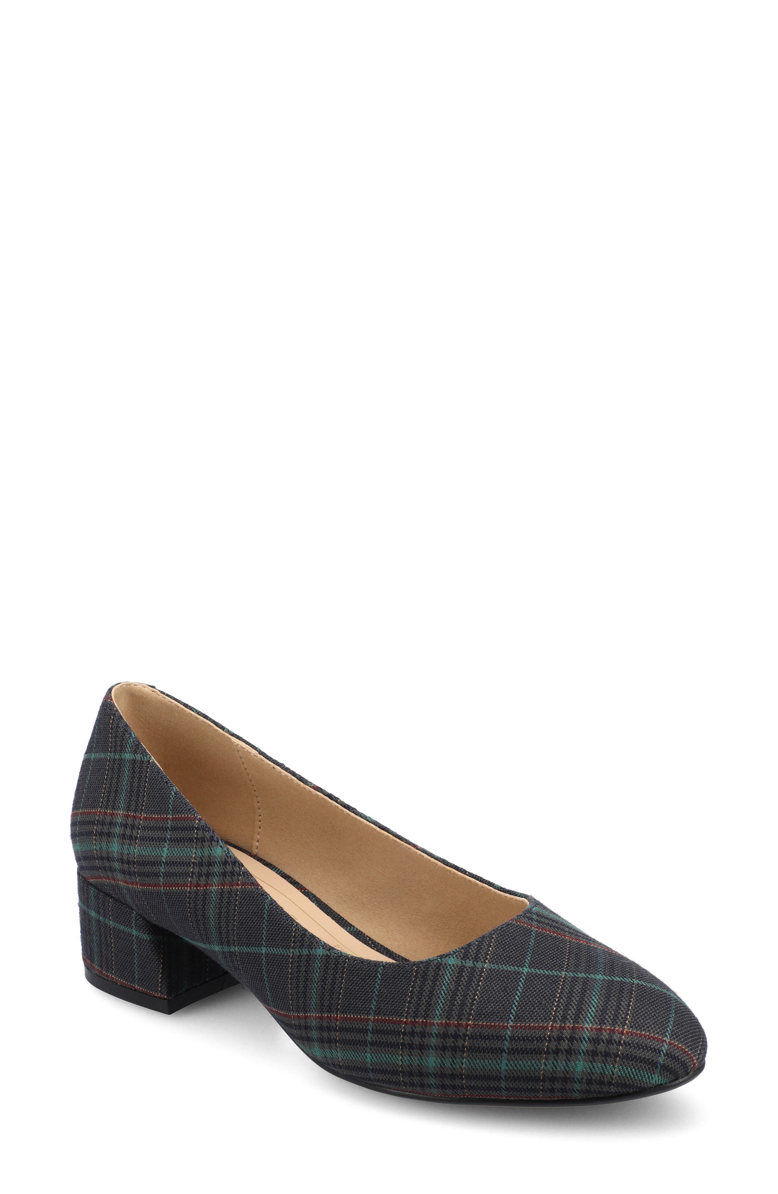 NAVY PLAID