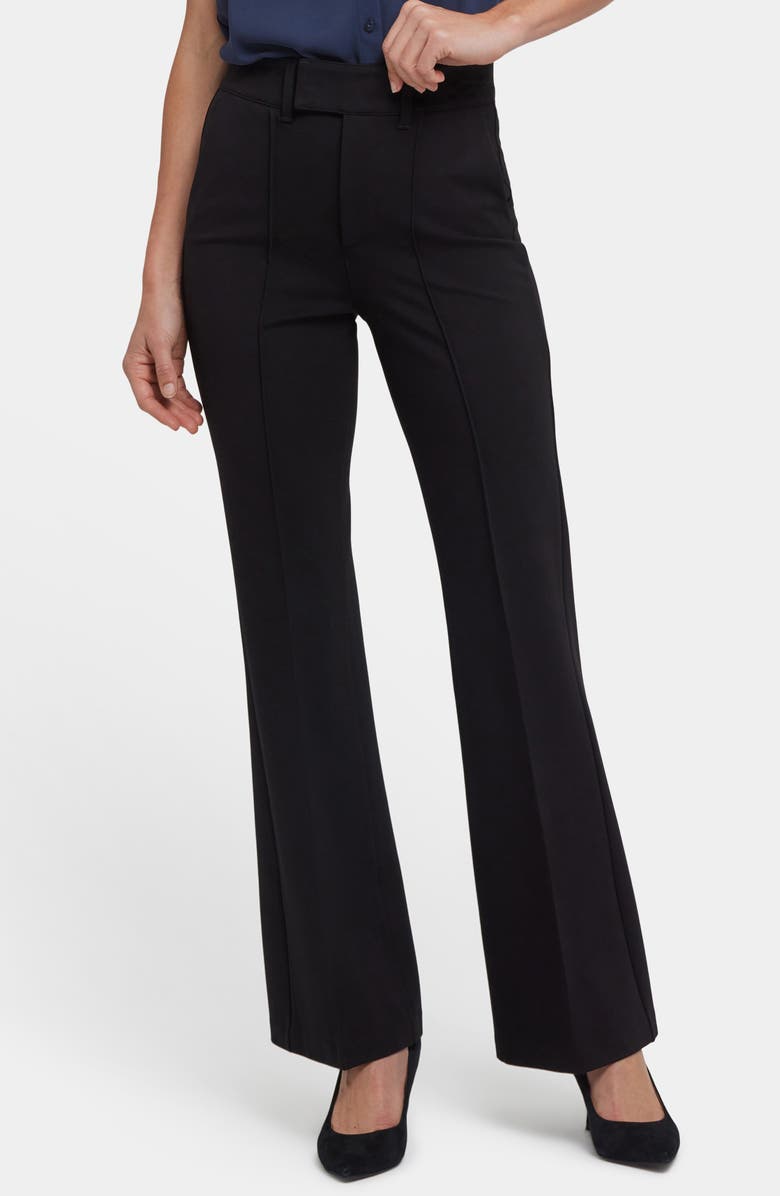 NYDJ Sculpt-Her<sup>™</sup> High Waist Bootcut Ponte Pants, Main, color, Black
