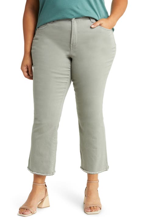 'Ab'Solution Mid Rise Crop Pants (Plus)