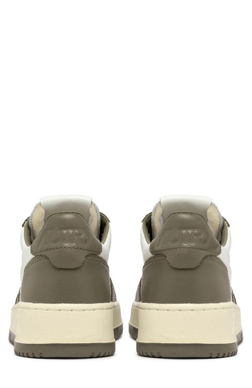 Autry Medalist Low Sneaker In Green