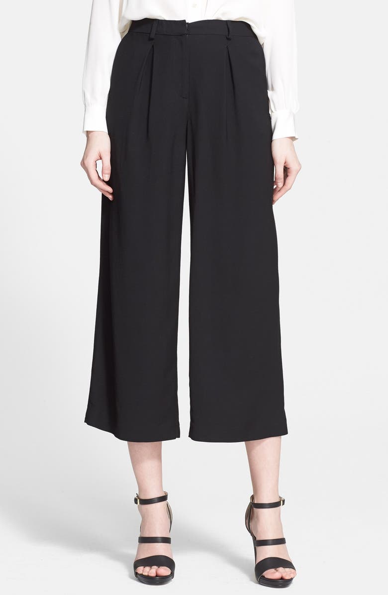 Rachel Zoe 'Marcella' Crop Wide Leg Pants, Main, color, 