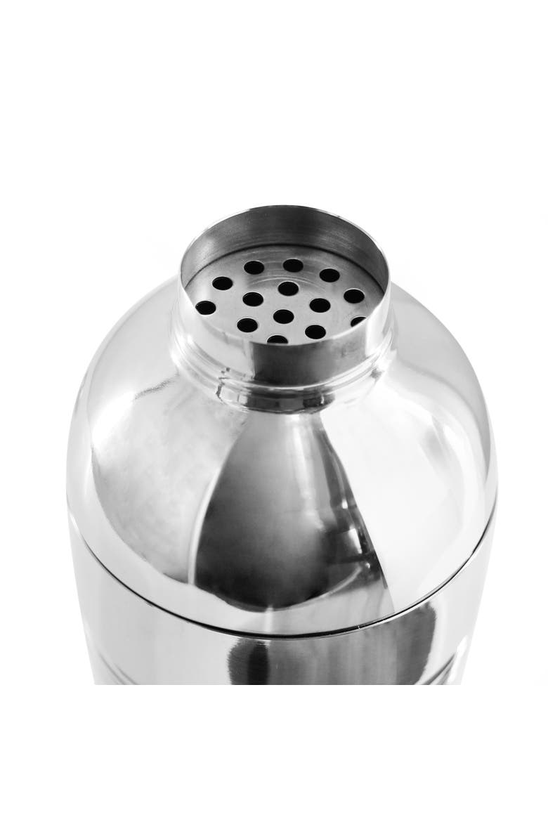 Baldwyn Stainless Steel 25.4 Ounce Cocktail Shaker, Alternate, color, Metallic Silver