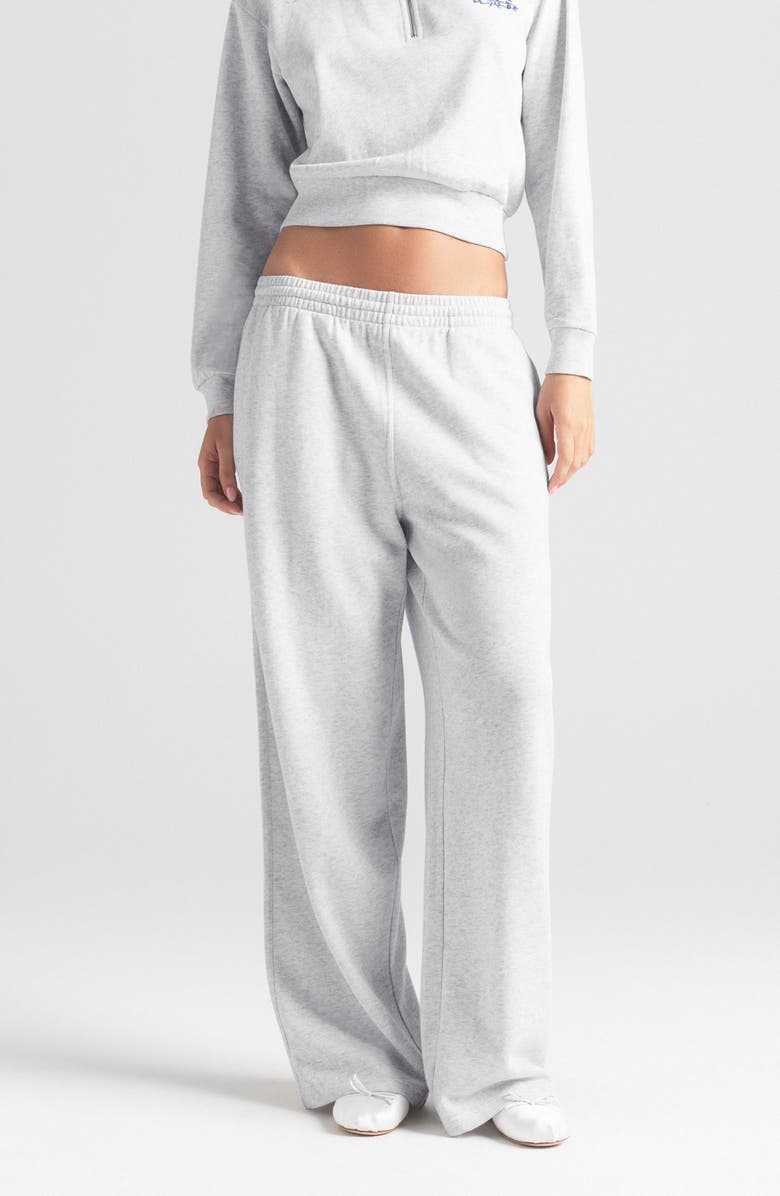 SKIMS Summer Fleece Straight Leg Pants, Alternate, color, 