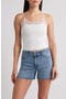 Jules Lace Trim Seamless Crop Camisole