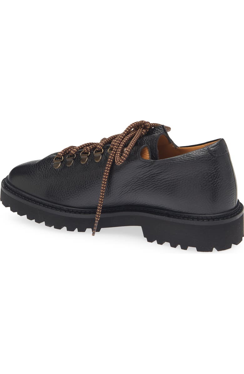 JACQUES SOLOVIERE Rasmus Lug Sole Wholecut Shoe, Alternate, color, Black