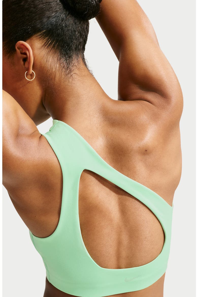 Dri-FIT Cutout Medium Impact Sports Bra, Alternate, color, CUCUMBER CALM/ COOL GREY