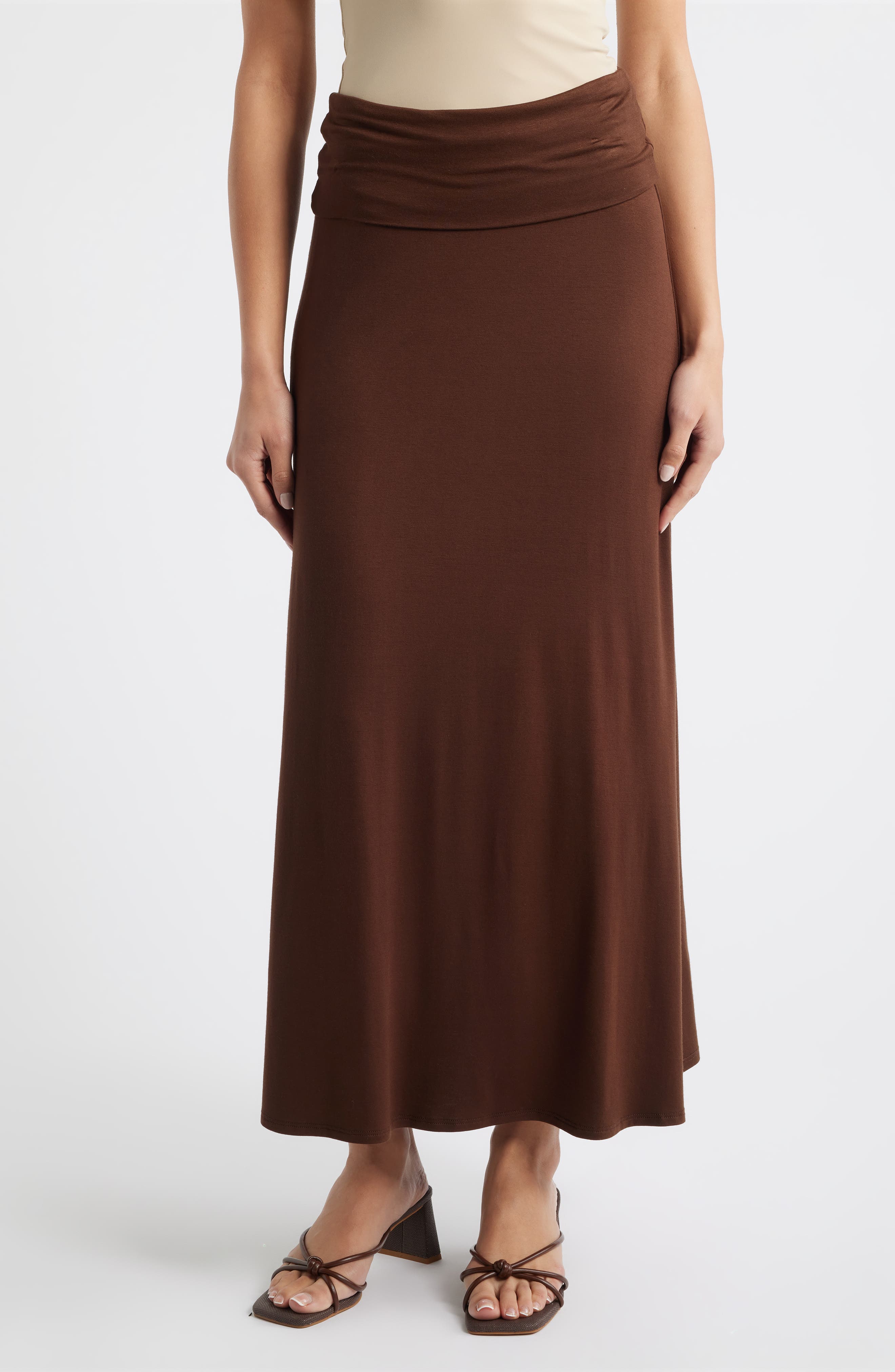 Roll Top Maxi Skirt - image 5