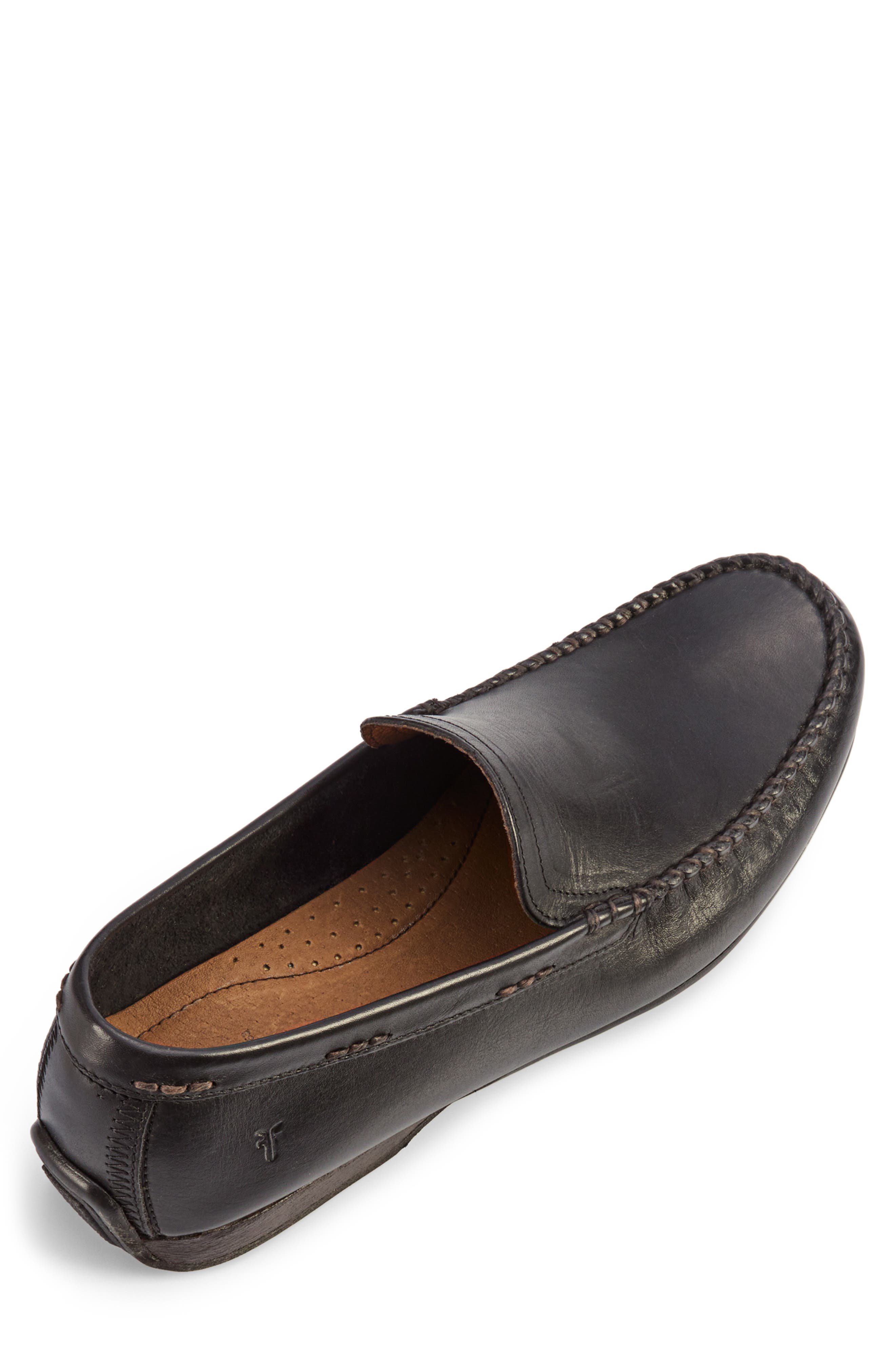 Frye & Co. Lewis Venetian Men\'s Slip-On Black Leather Moccasins Loafers Size 11 Frye Lewis Venetian Loafer (Men) | Nordstrom main image 3