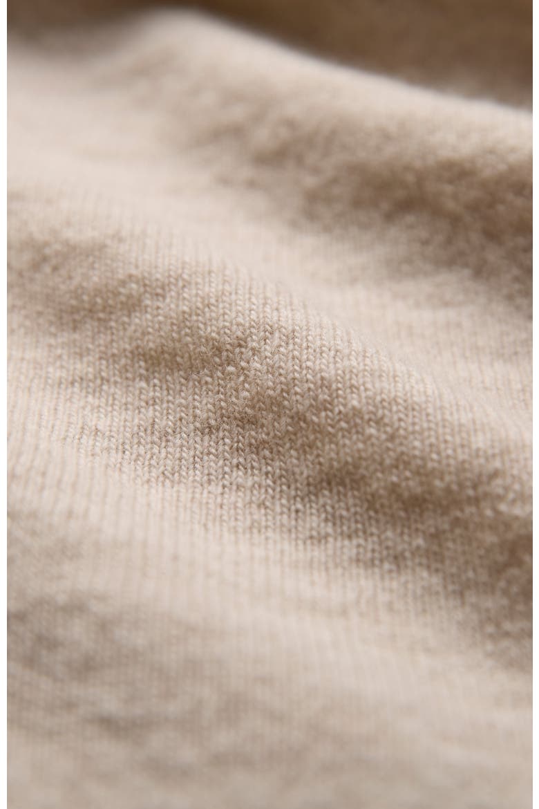 British Geelong Slash Neck Sweater, Alternate, color, Oatmeal