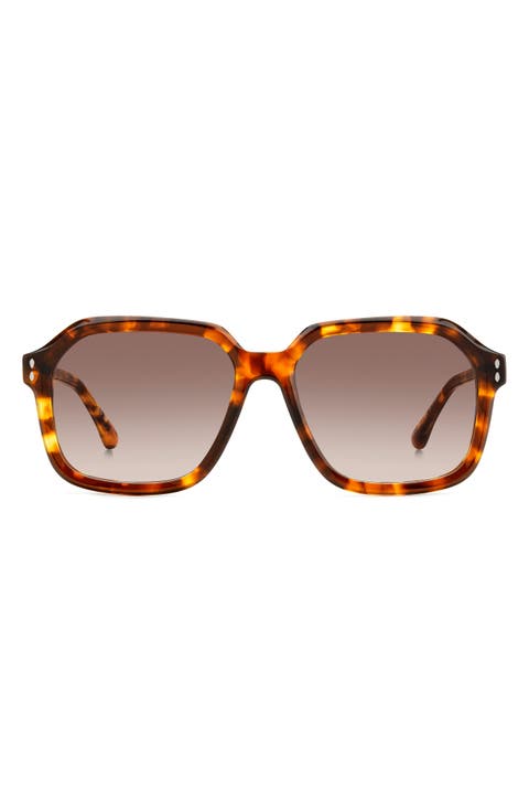 56mm Sqaure Sunglasses